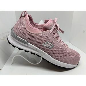 NWB SKECHERS For Work Memory Foam NM Comp Toe Sneakers Shoes Pink 8 Balran